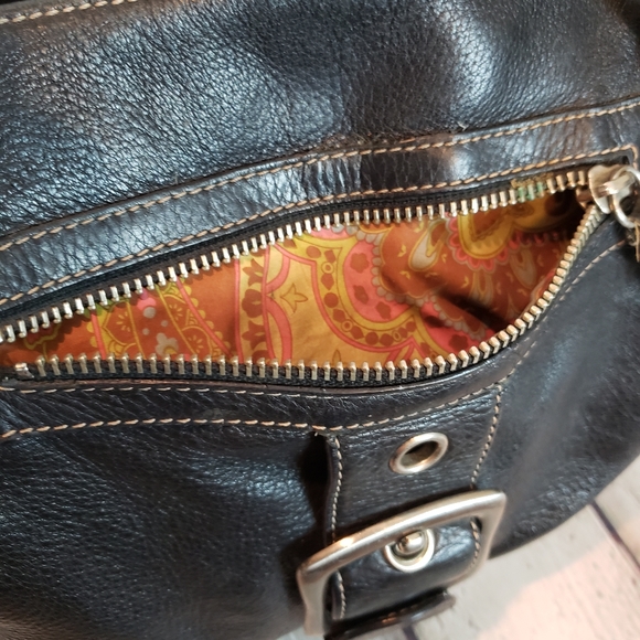 B Makowsky black leather purse - Picture 7 of 7